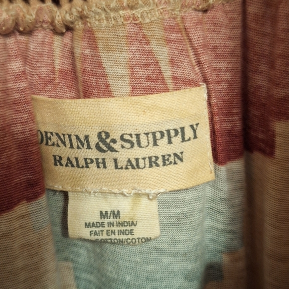 Ralph Lauren Denim & Supply Co RARE Fringed Boho Hippie Maxi Dress Ladies MEDIUM - Picture 2 of 5